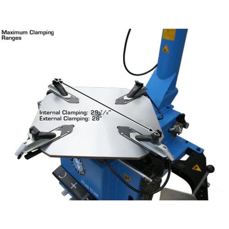 Atlas Automotive Equipment TC289 Extra Large Rim-Clamp Tire Changer
