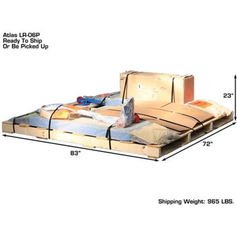 Atlas Automotive  LR06 Portable Low Rise Scissor Lift 6000 lb. Capacity